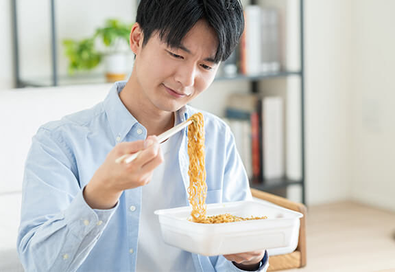 食生活・ストレス・睡眠不足