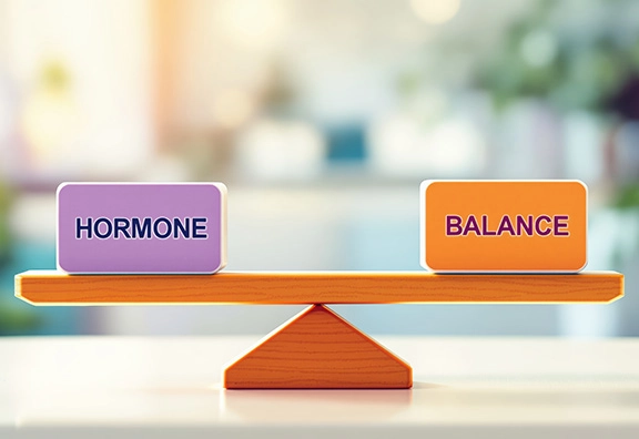 ストレスによるホルモンバランスの変化